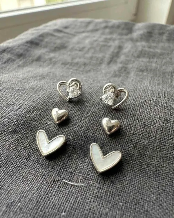 Mak_Luxe_925_Sterling_Silver_Heart_Stud_Earrings_Set