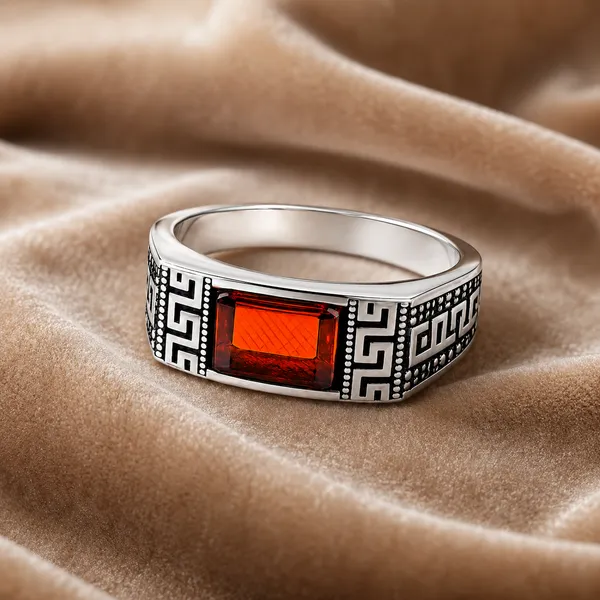 Mak_Luxe_925_Streling_Silver_Imperial_Ember_Greek_Key_Men’s_Ring
