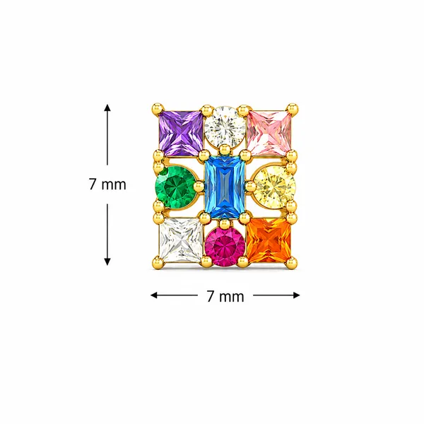 MAK_LUXE_925_Sterling_Silver_Rainbow_Mosaic_Gemstone_Stud_Earrings
