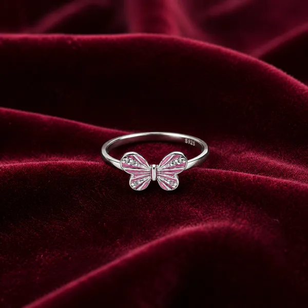 Mak_Luxe_925_Sterling_Silver_Rosy_Flutter_Sparkle_925_Sterling_Silver_Butterfly_Ring