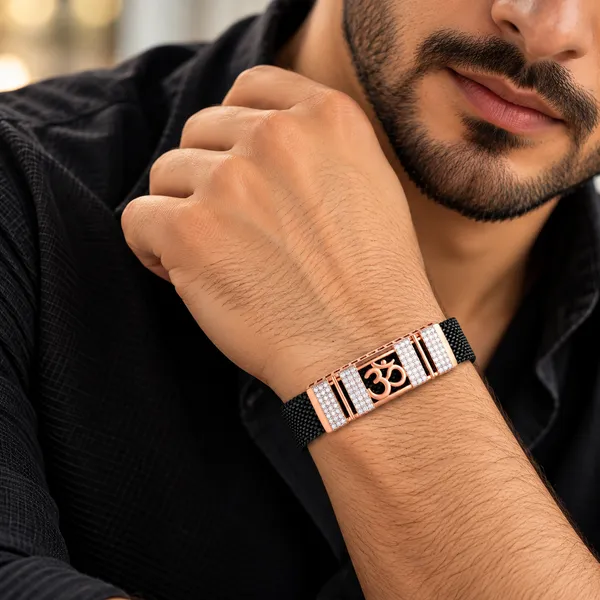 Rose-Gold_Om_Pavé_Men_Bracelet