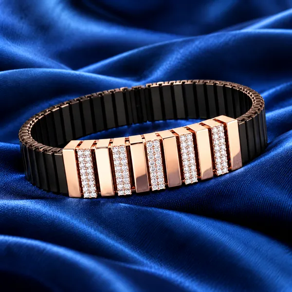 Rose_Gold_and_Diamond_Men_Bracelet