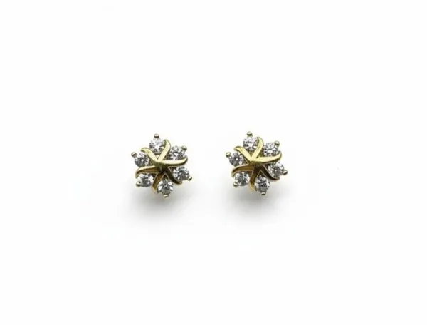 Mak_Luxe_925_SILVER_Starburst_Diamond_Stud_Earrings