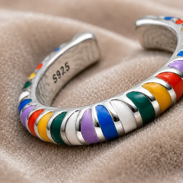 Mak_Luxe_925_Sterling_Silver_Rainbow_Radiance_925_Silver_Open_Ring