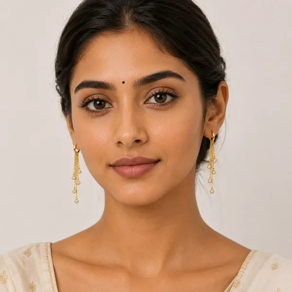 Mak_Luxe_925_Sterling_Silver_Tassel_Drop_Earrings