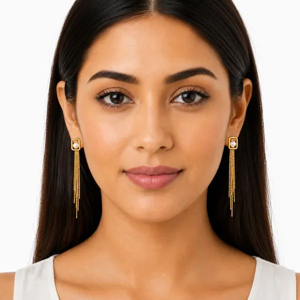 Mak_Luxe_925_Streling_Silver_Golden_Pearl_Drop_Long_Chain_Earrings