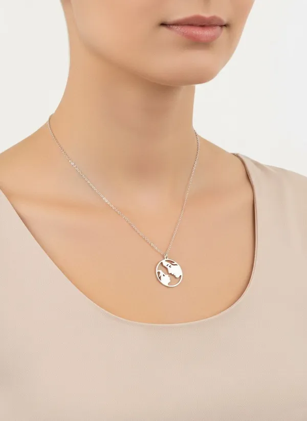 Mak_Luxe_925_Sterling_Silver_Mother_&_Child_Love_Pendant_With_Chain