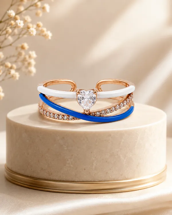 Mak_Luxe_925_Sterling_Silver_Ocean_Heart_Harmony_Rose_Gold_925_Sterling_Silver_Ring