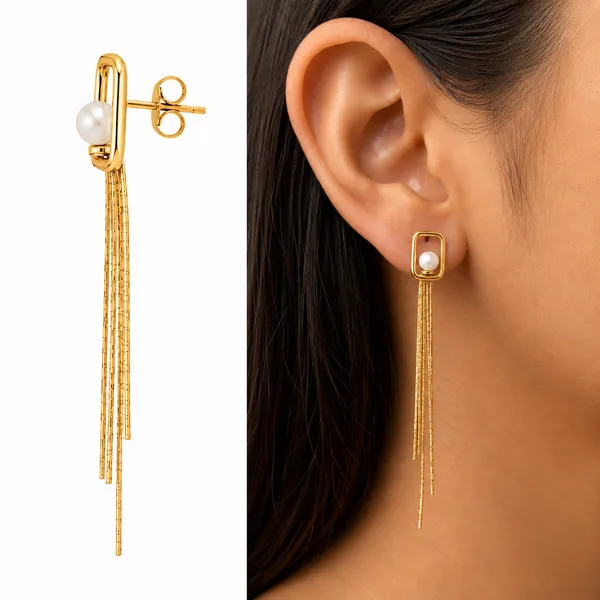Mak_Luxe_925_Streling_Silver_Golden_Pearl_Drop_Long_Chain_Earrings