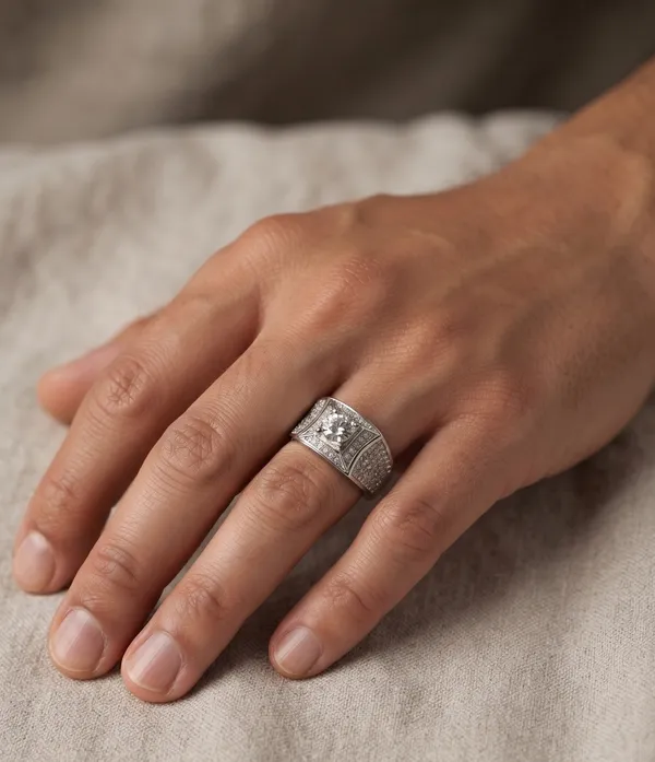 Mak_Luxe_925_Sterling_Silver_Diamond_Men's_Ring