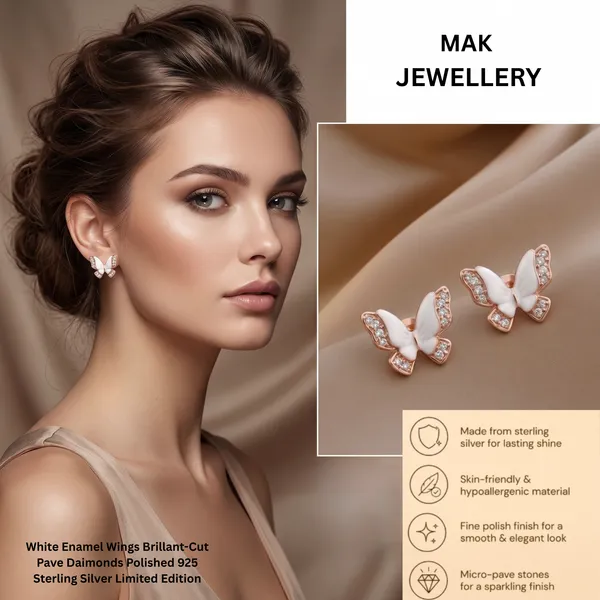 Mak_Luxe_925_Sterling_Silver_Butterfly_Design_Rose_Gold-Plated_Stud_Earrings_for_Women