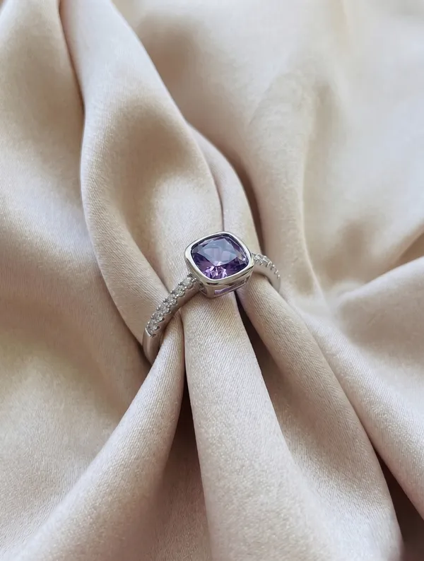 Mak_Luxe_925_Sterling_Silver_Lavender_Dream_Cushion-Cut_Ring