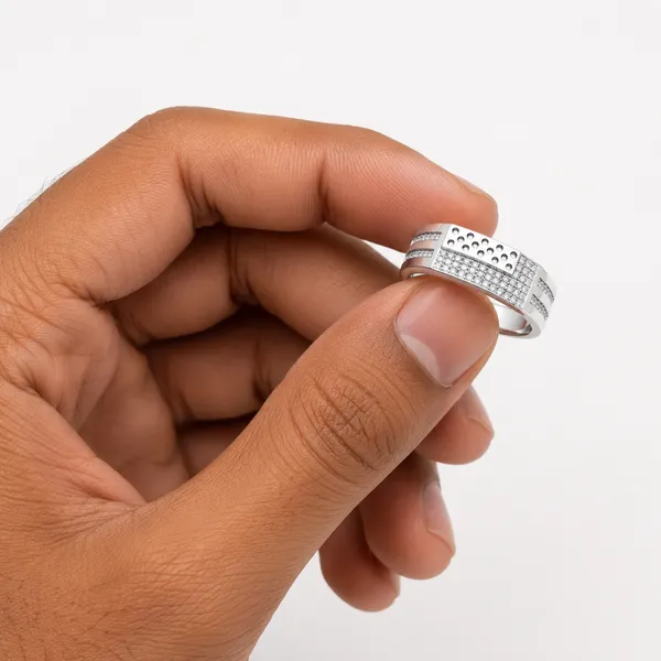 Mak_Luxe_925_Streling_Silver_Modern_Geometric_Diamond_Men’s_Statement_Ring