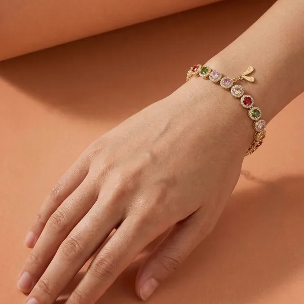 Mak_Luxe_925_Sterling_Silver_Multicolour_Halo_Stone_Gold-Plated_Bracelet_for_Women