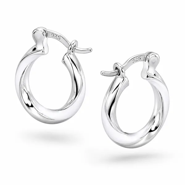 Mak_Luxe_925_SILVER_Sterling_Lustrous_Twist_925_Silver_Hoop_Earring