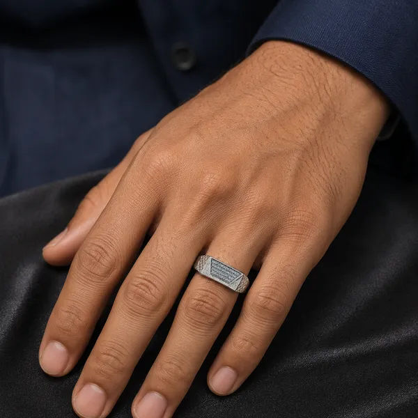 Mak_Luxe_925_Streling_Silver_Royal_Trapezoid_Sparkle_925_Sterling_Silver_Men’s_Ring