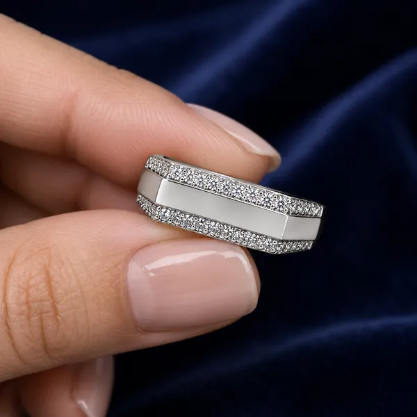 Mak_Luxe_925_Streling_Silver_Modern_Twin-Line_Diamond_Men’s_Band_Ring