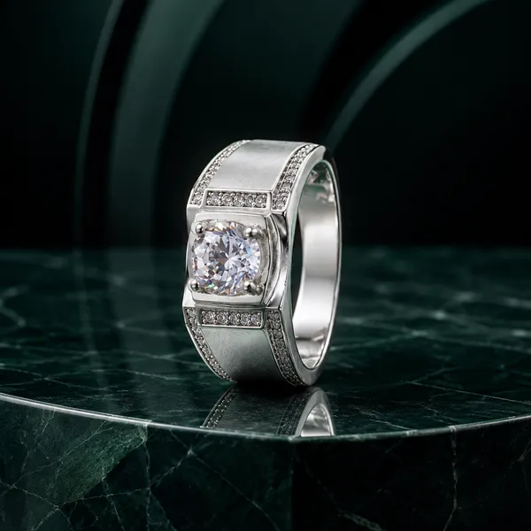 Mak_Luxe_925_Streling_Silver_Regal_Crown_Solitaire_Diamond_Men’s_Ring