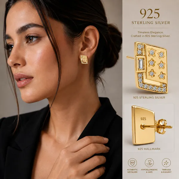 Mak_Luxe_925_Steling_Silver_Celestial_Starburst_Geometric_Diamond_Earrings