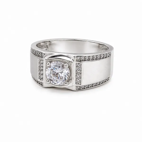 Mak_Luxe_925_Streling_Silver_Regal_Crown_Solitaire_Diamond_Men’s_Ring