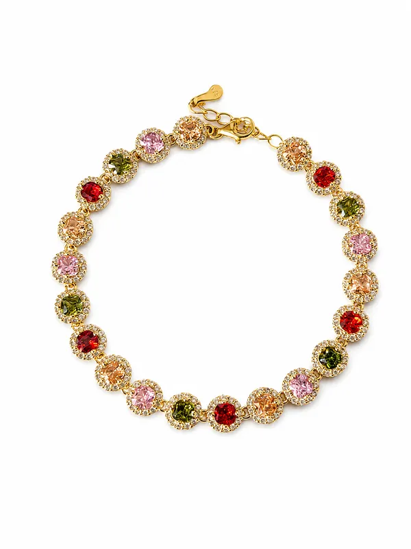 Mak_Luxe_925_Sterling_Silver_Multicolour_Halo_Stone_Gold-Plated_Bracelet_for_Women