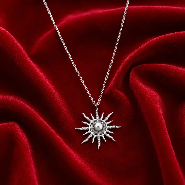 Mak_Luxe_925_Sterling_Silver_Sunburst_Pendant_With_Chain