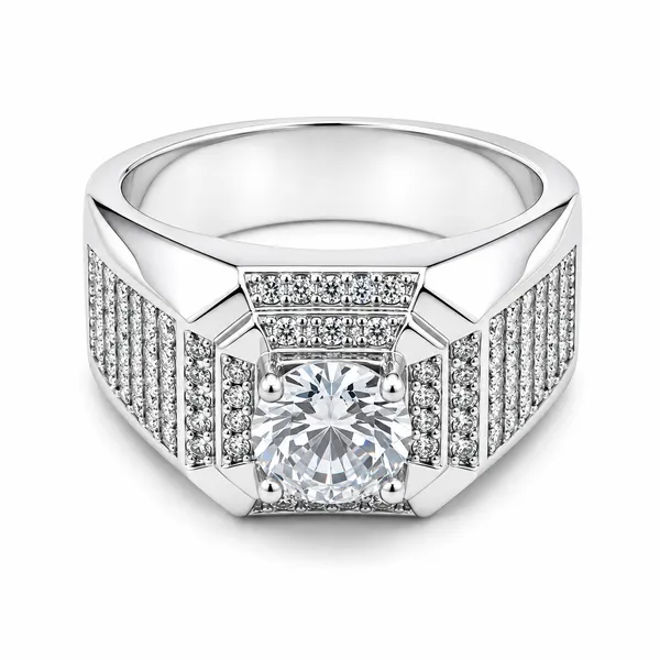 Mak_Luxe_925_Streling_Silver_Royal_Radiance_Solitaire_Diamond_Men’s_Ring