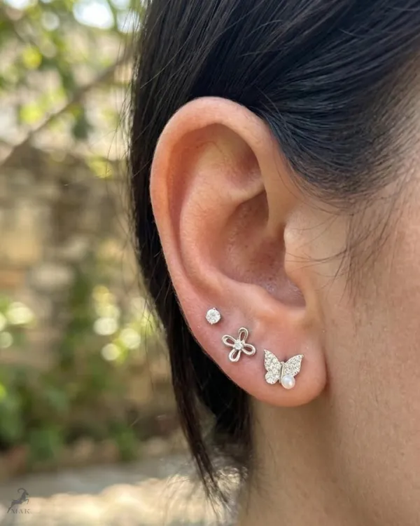 Mak_Luxe_925_SILVER_Sterling_Enchanted_Butterfly_&_Blossom_925_Sterling_Silver_Stud_Earrings_Set