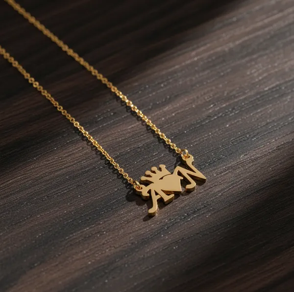 Prestigious_Necklace_With_Couples_Initials_With_Heart_And_Crown