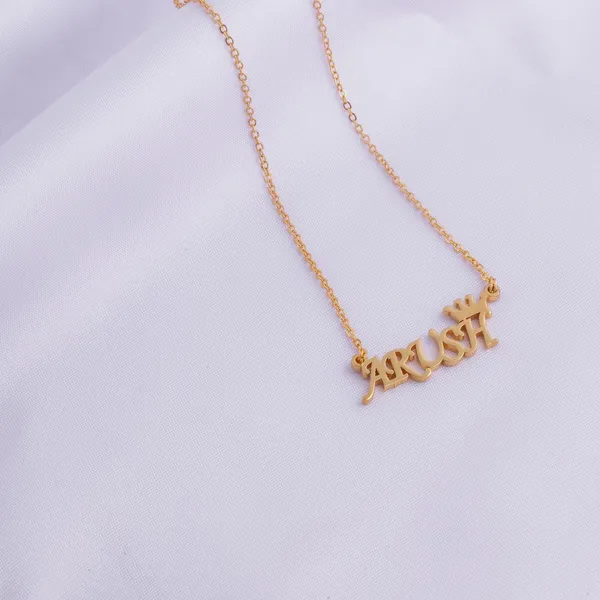 Stylish_Name_Necklace_With_Crown