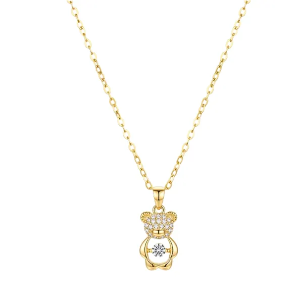 Cute_Teddy_Bear_Crystal_Pendant_Necklace_For_Women