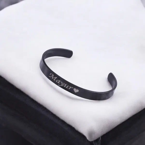 Black_Engraved_Cuff_Bracelet_For_All