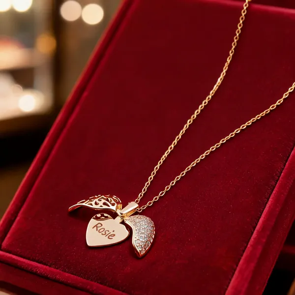 Lovely_Name_Engraved_Heart_Pendant_(Gold