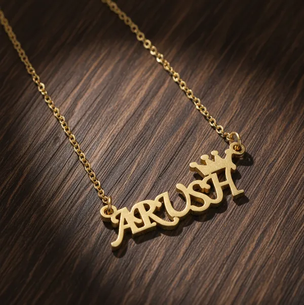 Stylish_Name_Necklace_With_Crown