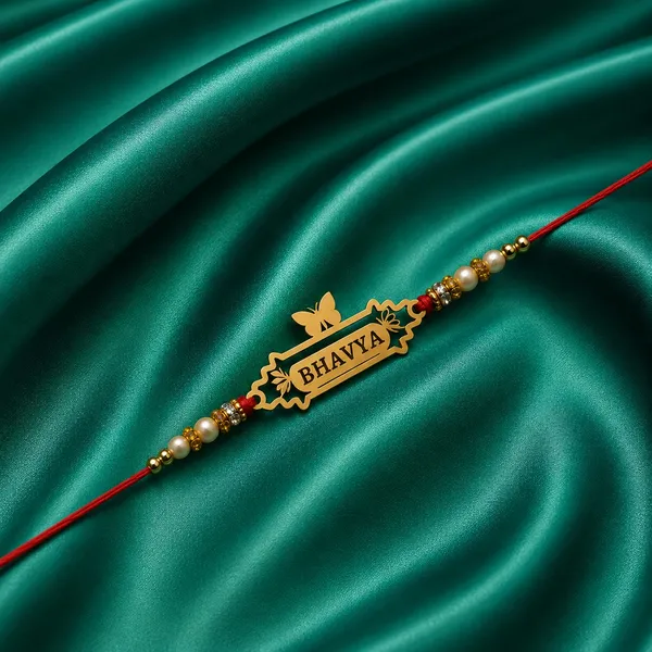 Traditional_Red_Thread_Rakhi_With_The_Name