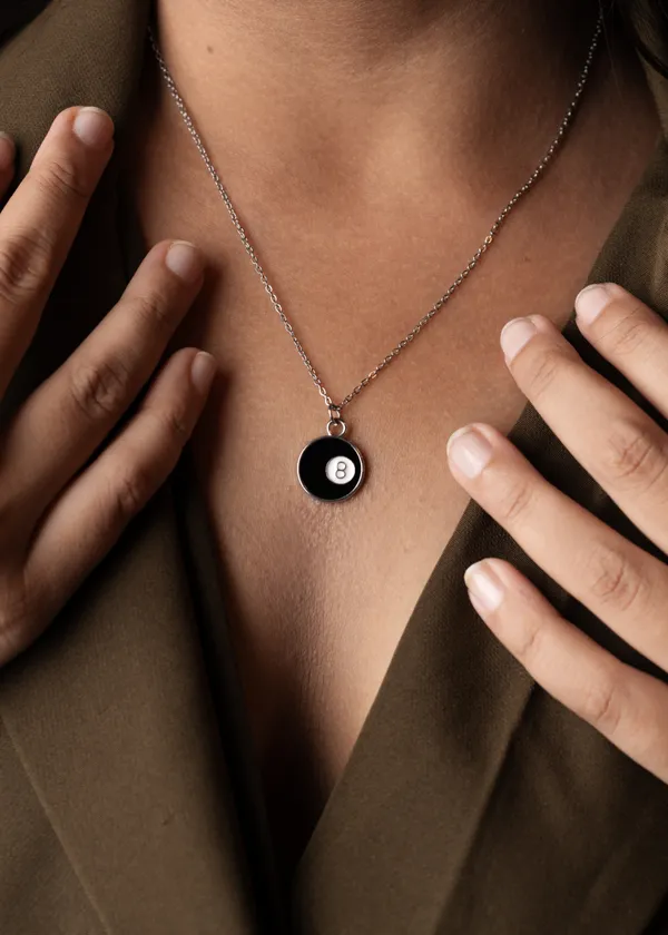 Black_Enamel_Eight_Pendant_Necklace