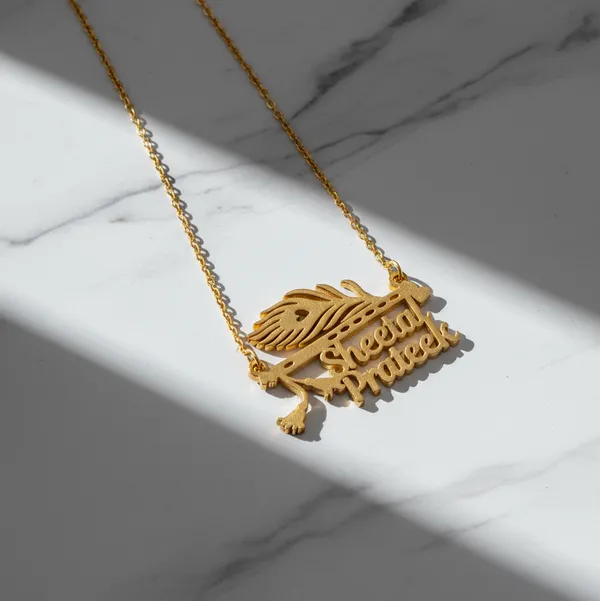 Luminous_Customized_Name_Pendant_Necklace_With_Feather