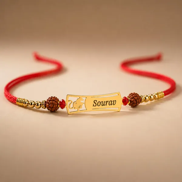 Traditional_Rakhi_For_Raksha_Bandhan_With_Customized_Name