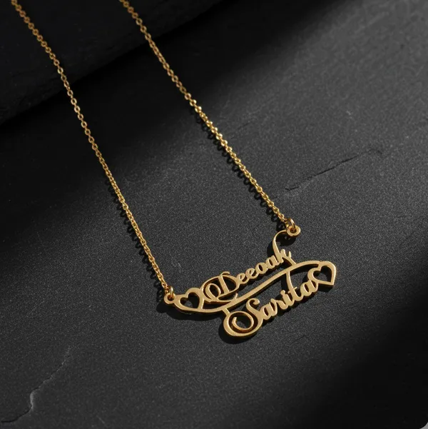Lovely_Double_Connected_Heart_Necklace