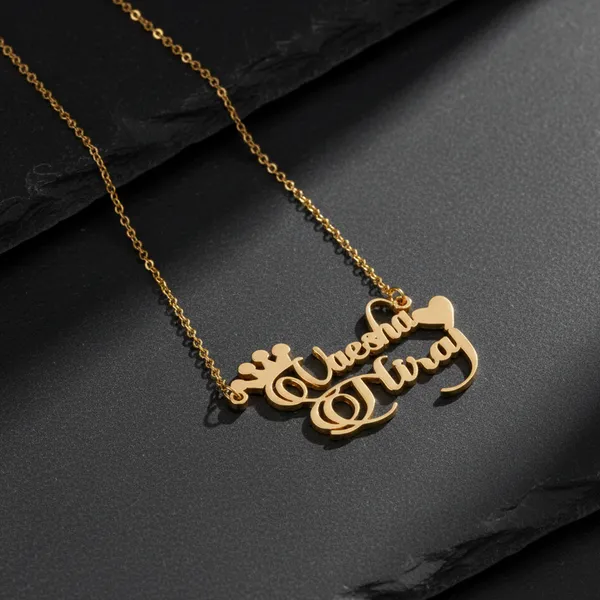 Customised_Name_Pendant_Necklace_With_Heart_And_Crown