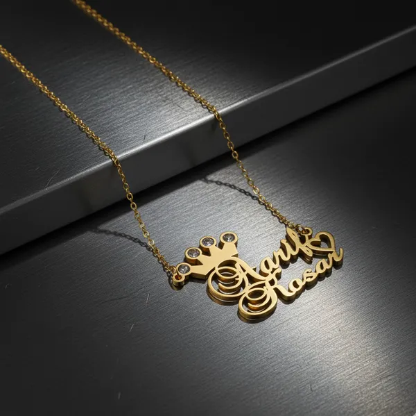 Customized_Double_Name_Pendant_Necklace_With_Heart_And_Crown