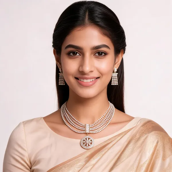 Gold_Tone_Alloy_Stone_Studded_Layered_Necklace_Set_For_Women