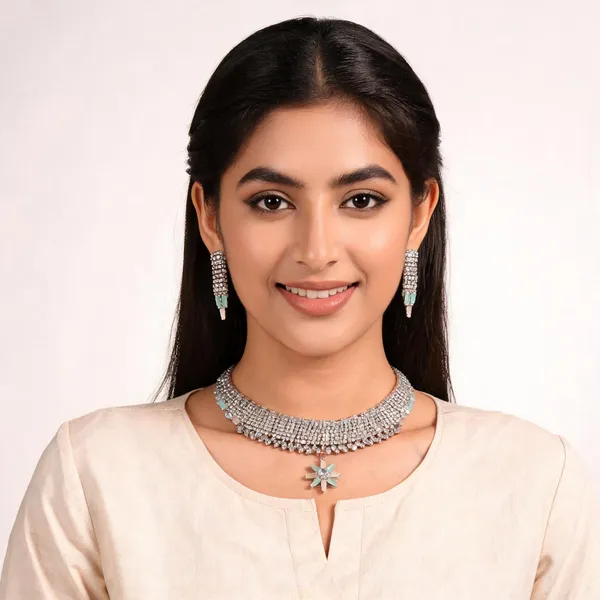 Silver_Tone_Alloy_Stone_Studded_Necklace_Set_For_Women