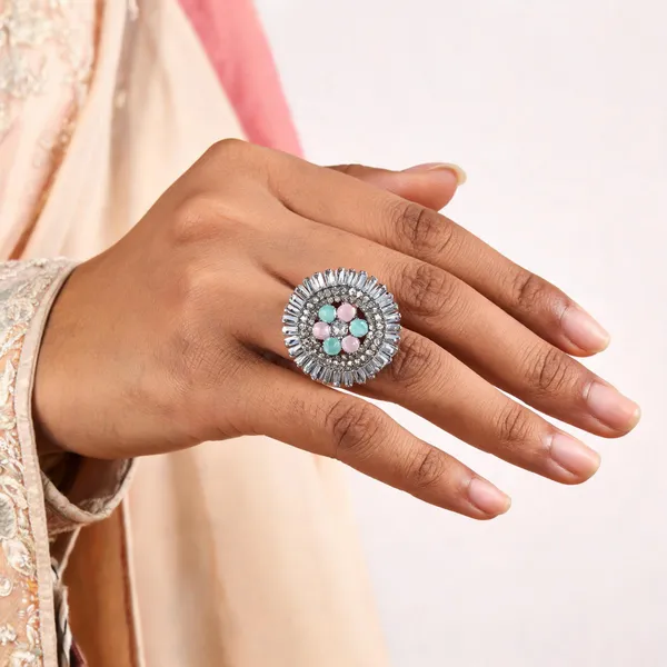 Silver_Tone_Alloy_Stone_Embellished_Round_Brooch_For_Women