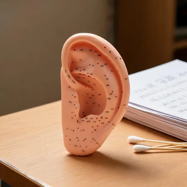 Beige_Ear_Acupuncture_Model_With_Acupressure_Points