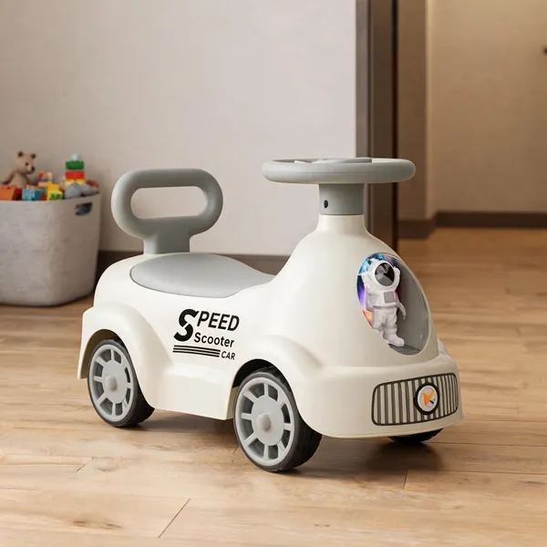 White_Kids_Ride_On_Car_With_Steering_Wheel