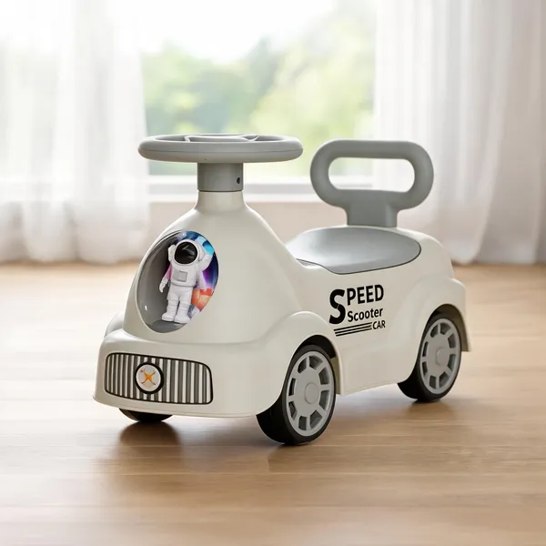 White_Kids_Ride_On_Car_With_Steering_Wheel