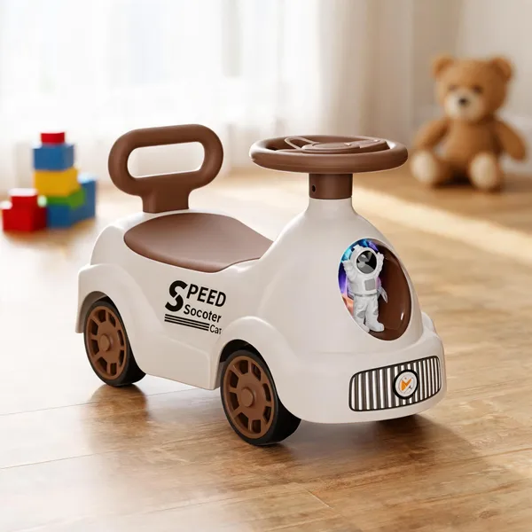 White_Ride_On_Toy_Car_With_Steering_Wheel