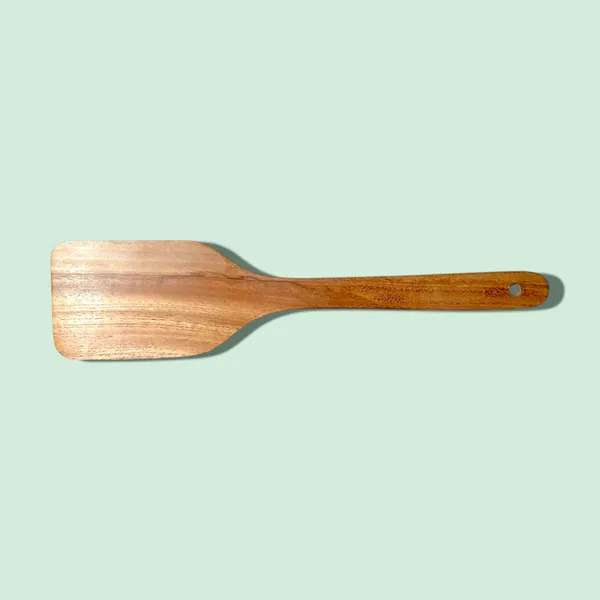 Teak_Wood_Handcrafted_Flat_Spatula_Palta_Pack_Of_2
