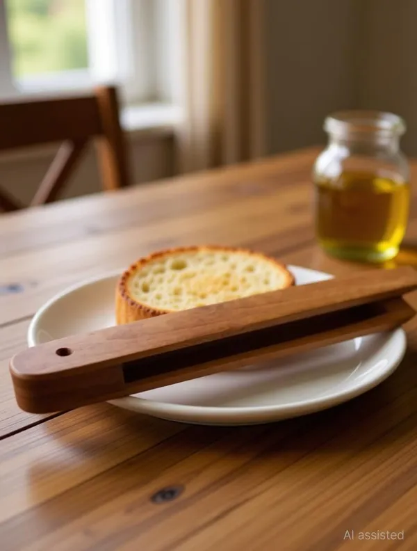Teak_Wood_Kitchen_Brown_Kitchen_Tong
